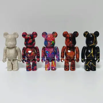 BE@RBRICK 100% 5체 시리즈 다양