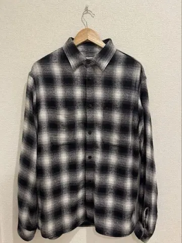 CHALLENGER L/S 체크 워크 셔츠 M