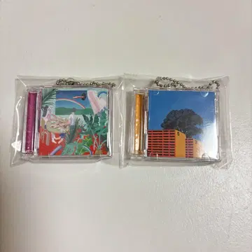 마카로니 연필 CD형 키링 초식 린지우라브
