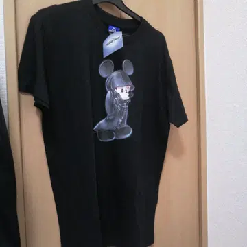 택 포함 새상품 디즈니 미키마우스 킹덤하츠 T셔츠 M 미키