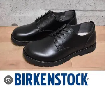 BIRKENSTOCK 길포드 블랙 가죽 신발