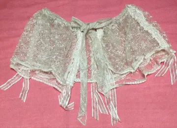베이비 레이스 페플럼 아이보리
