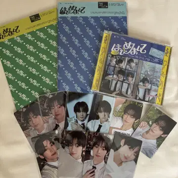 tws 한진 첫인사 트레이딩 카드 CD 세트