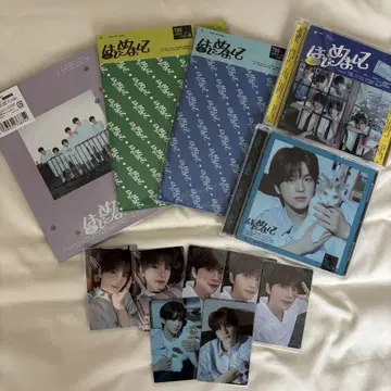 tws 신유 첫인사 트레이딩 카드 CD 세트