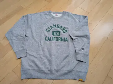 STANDARD CALIFORNIA 그레이 맨투맨 L 사이즈