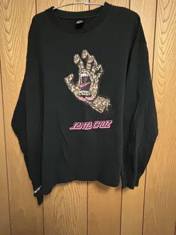 SANTA CRUZ 롱T셔츠 블랙
