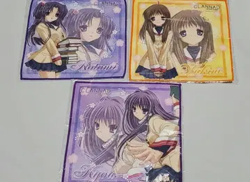 CLANNAD 극세사 타월 3장 세트