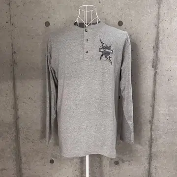 Harley-Davidson 긴팔 티셔츠 그레이