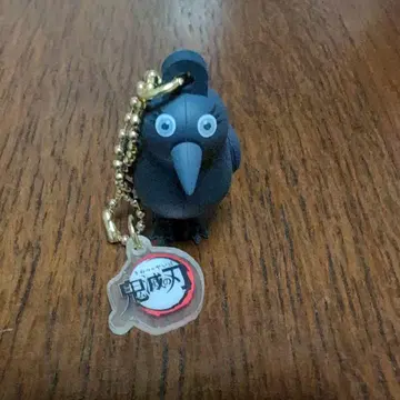 까마귀 스트랩 볼체인 포함