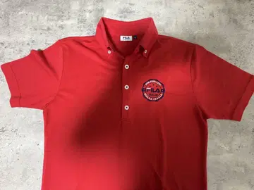 FILA 피케 셔츠 M 사이즈 레드