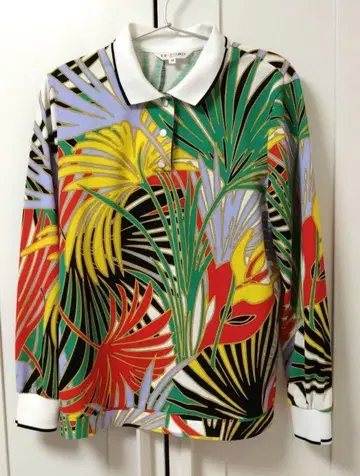 LEONARD SPORT (레오나르 스포츠) 골프 긴팔 피케 셔츠