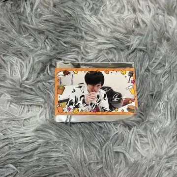 디지털 사인 포함 포토 카드 포토 복권 블랙 오비 오오니시