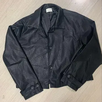 NUGU visco 가죽 자켓