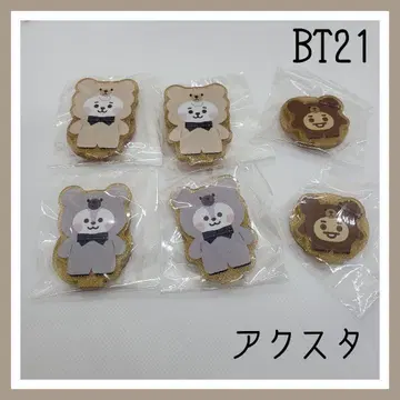 묶음 판매 BT21 아크릴 스탠드 LittleFriends 샵 봉투 포함