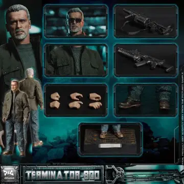 터미네이터: 다크 페이트 [ T-800 컬 ] 1/6 커스텀 피규어