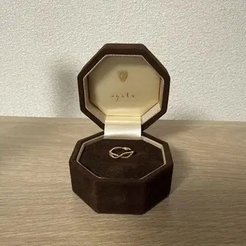 agete 골드 K10 이어커프