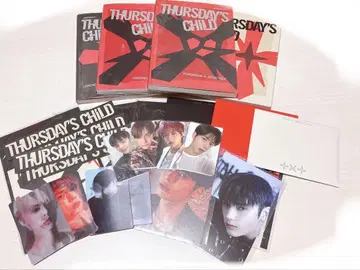 txt 앨범 시그 그리 CD 묶음 판매 트레이딩 카드 포함 15점