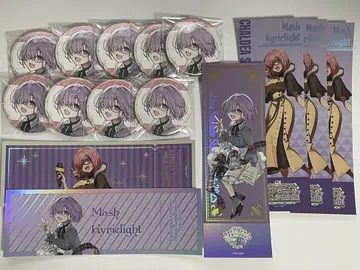 FGO 마슈 캔뱃지 티켓풍 카드 칼데아 새틀라이트 스테이션