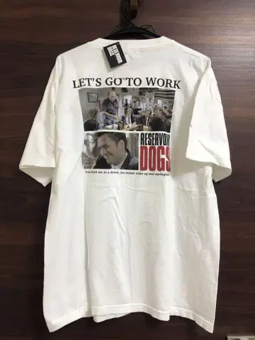 미사용 택 포함 영화 레저버 도그스 T셔츠 M