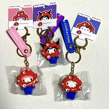 오사카 엑스포 산리오 미야쿠미야쿠 키링 세트