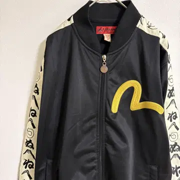 에비수 야마네 저지 트랙 자켓 카마와누 EVISU 사이즈 38