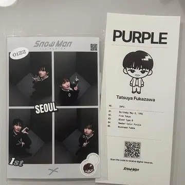 후카사와 타츠야 POPUP 세트