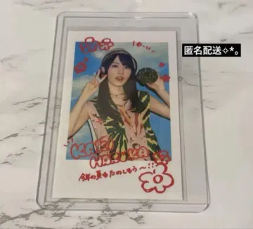 노기자카46 카키 하루카 NOGI CAFE 노기 카페 폴라로이드풍 스티커