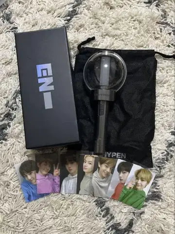 ENHYPEN 응원봉 ver1 트레이딩 카드 포함