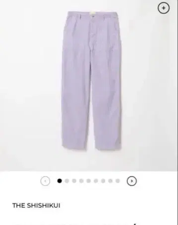 시시쿠이 CORDUROYBAKER L PURPLE 34 코듀로이 베이커