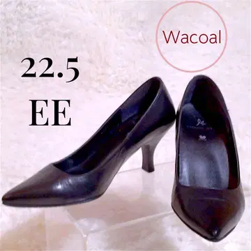 새상품급 와코루 서세스워크 7cm 힐 22.5cm 스틸레토