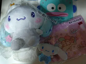봉제 인형 세트 토트백 포함