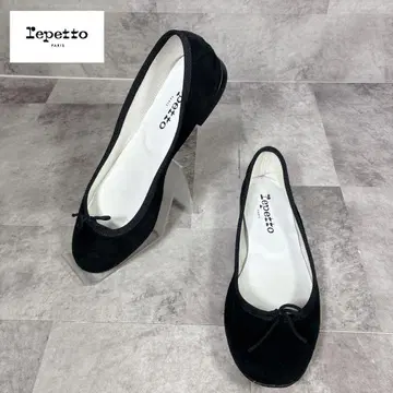 [ 고품질 ] repetto 발레 슈즈 플랫 펌프스 BK 23cm