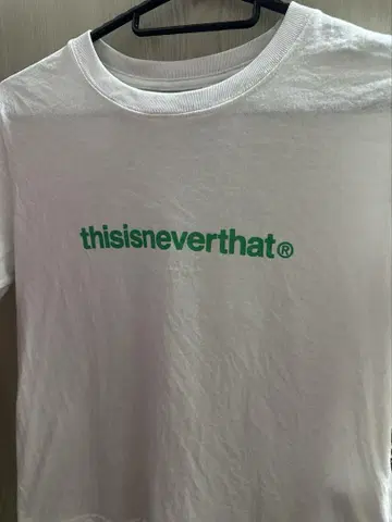 thisisneverthat T셔츠 M 사이즈 화이트 여성용