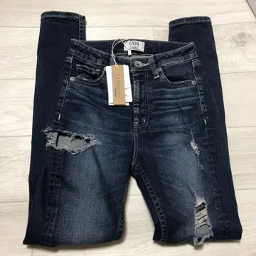 GYDA M/W 리버스 사이드 리프트 스키니 데님