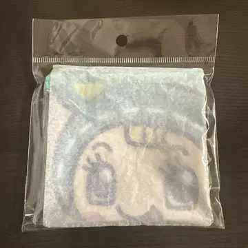 나루미야 해피파크 클리어 플랫 파우치 블루베리