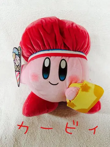 커비 써니데이 BIG 봉제 인형