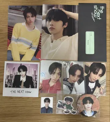 boynextdoor 테산 트레이딩 카드 3장 엽서 캔뱃지 세트