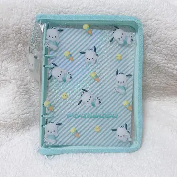 산리오 포차코 클리어로 통통한 3D 클리어 바인더