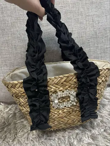 SNIDEL HOME 비쥬 바스켓백
