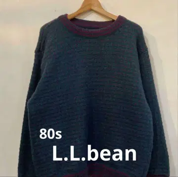 80s 레어 엘엘빈 L.L.Bean 바즈아이 니트