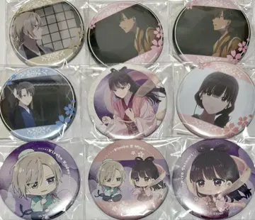 나의 행복한 결혼 복권 메이트 캔뱃지 세트 사이모리 미요 쿠도 세이카