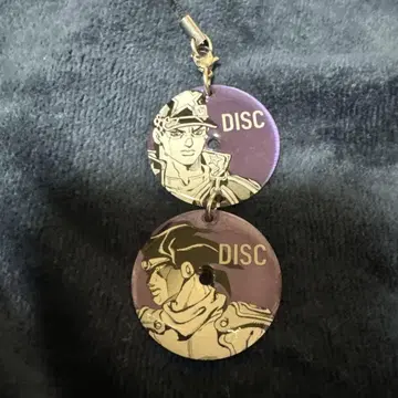 죠죠 죠죠의 기묘한 모험 메탈 DISC형 키링 쿠죠 죠타로