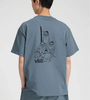 VANS x Yusuke Hanai 콜라보T셔츠