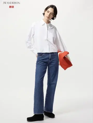 jwa x uniqlo 스트레이트 데님 팬츠