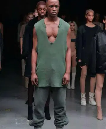 yeezy 써멀 와플 베스트 슬리브리스 이지 카니예