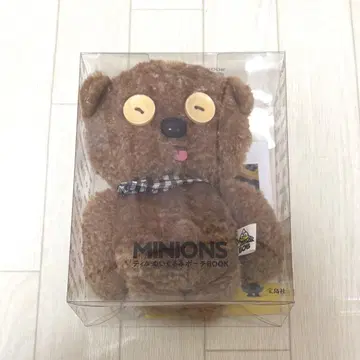 MINIONS 팀 봉제 인형 파우치 BOOK
