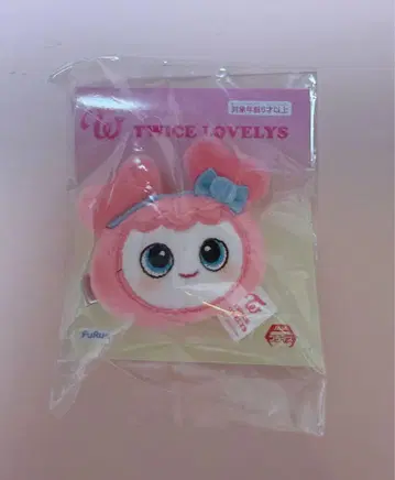 GIGO 한정판 TWICE LOVERYS 봉제 인형 헤어핀 모모 모브리
