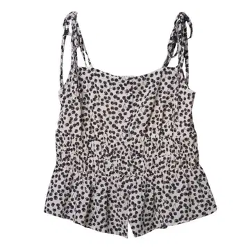 Herlipto Cherry Pattern Strap Top beige