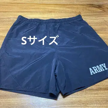 ARMY 로고 블랙 숏팬츠 S 사이즈