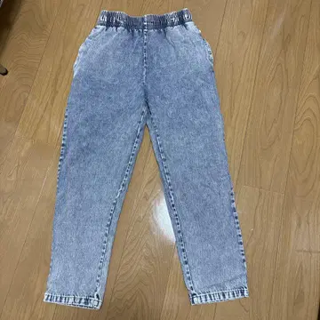 쿠쿠만 셰프 팬츠 Snow Washed Denim BLUE M 사이즈